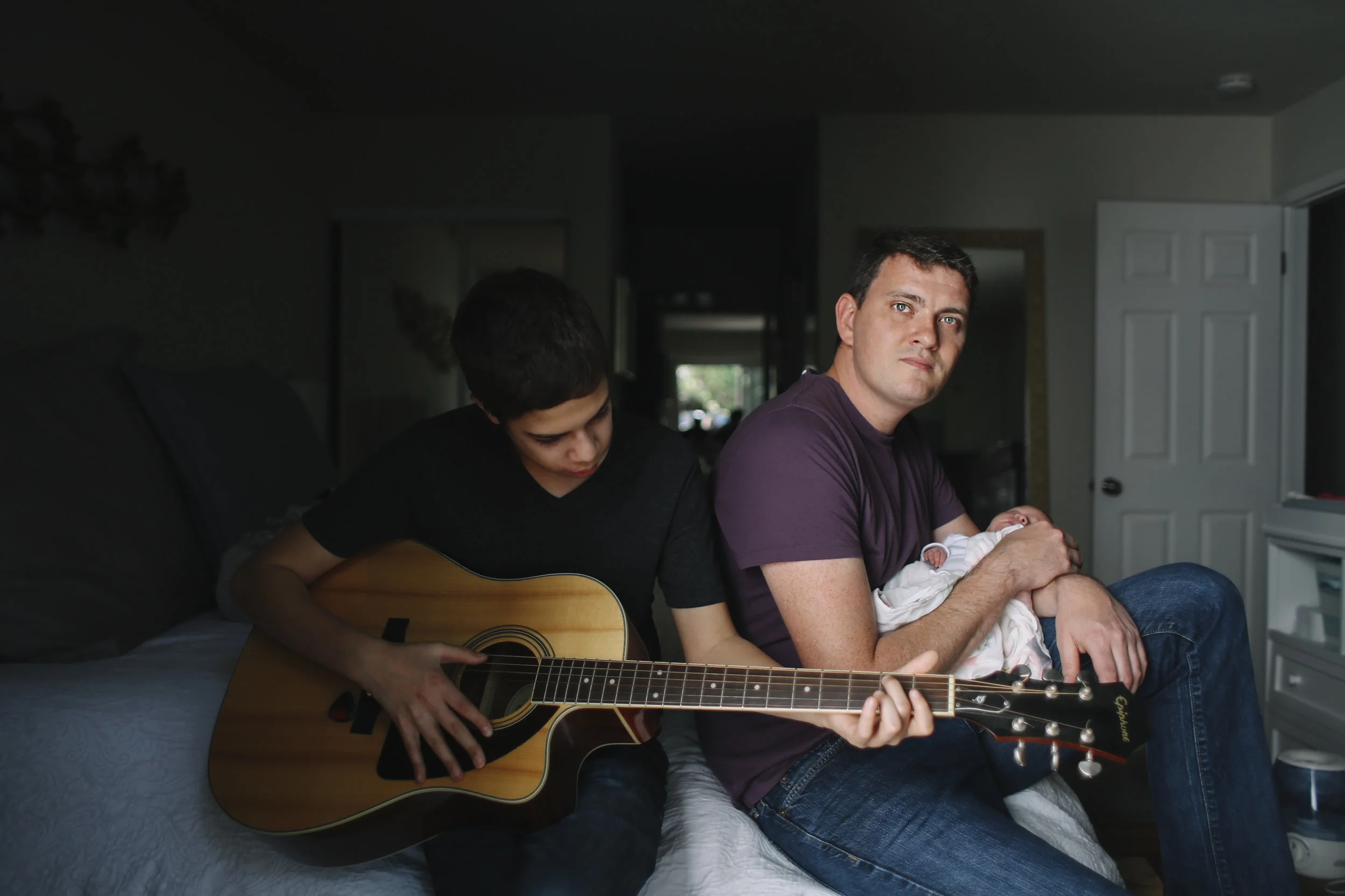 Newborn photo session