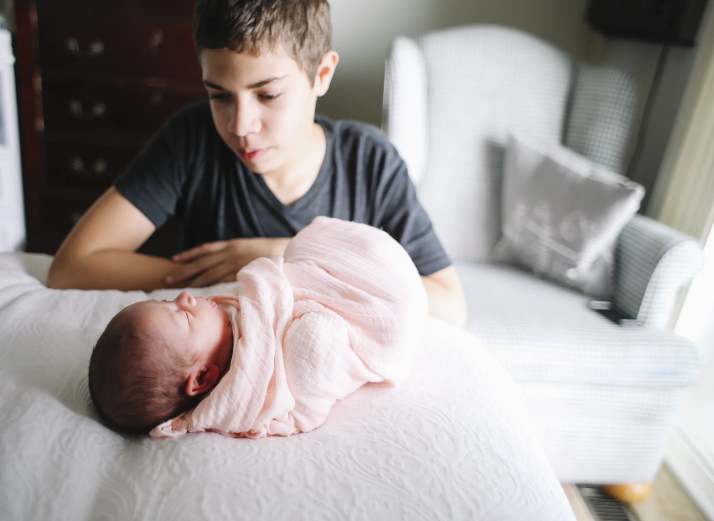 Newborn photo session